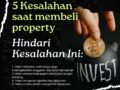 Kesalahan saat membeli property