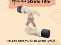 Apa itu strata title