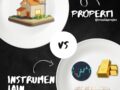 Perbandingan properti vs instrumen investasi lain