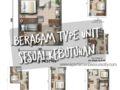 Tipe unit Bassura city