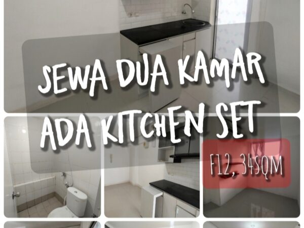 Bassura City sewa 2BR semi furnished