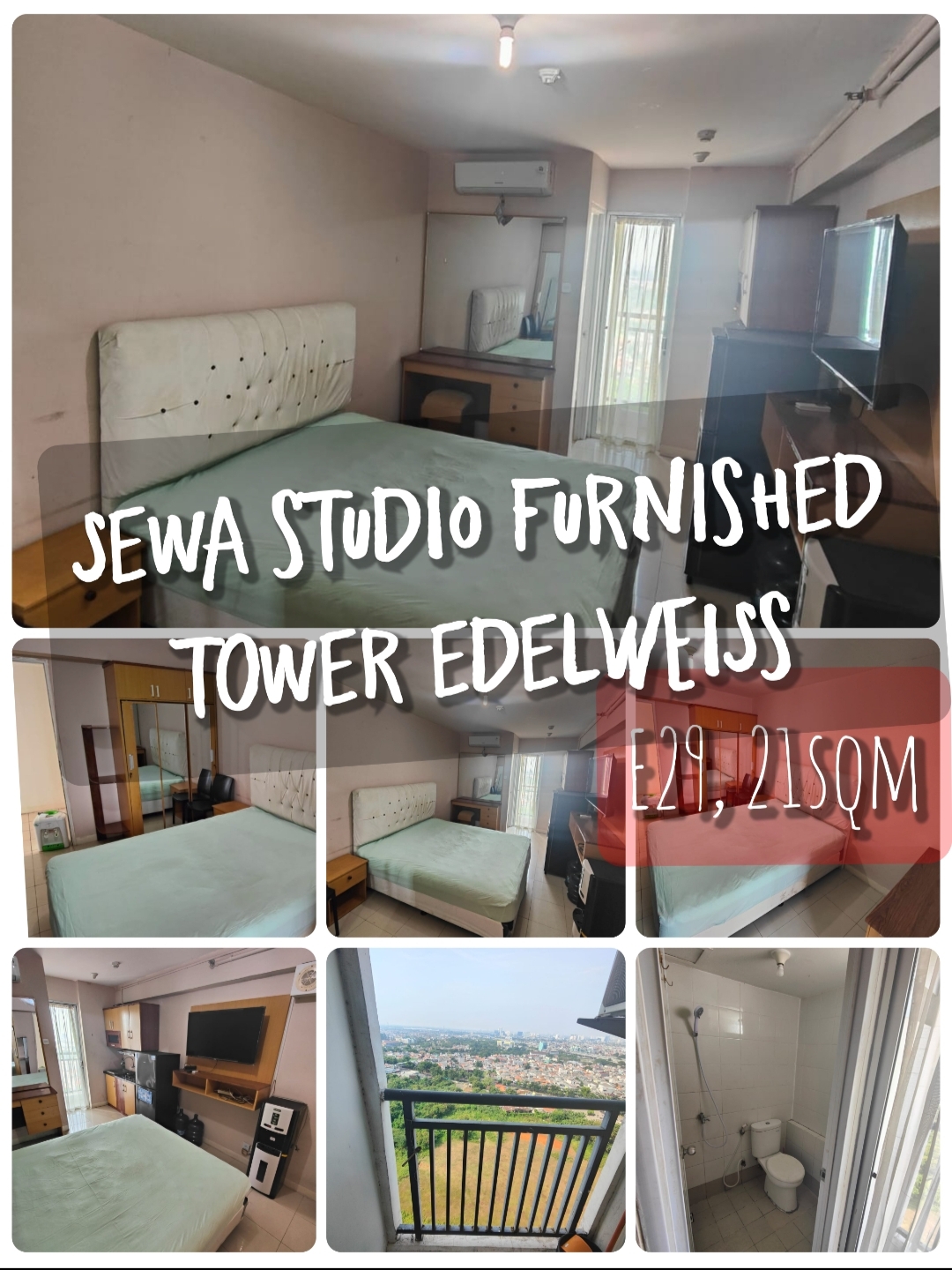 Bassura City sewa studio