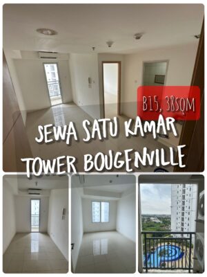 Sewa bassura city 1BR kosongan