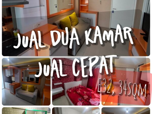 Jual 2BR apartemen Bassura city