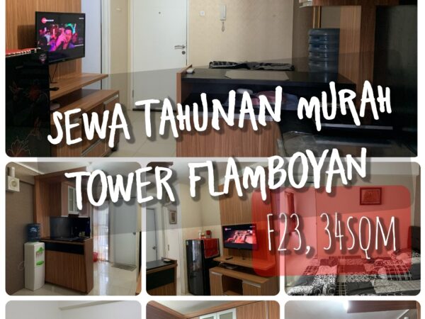 Sewa apartemen Bassura city tahunan