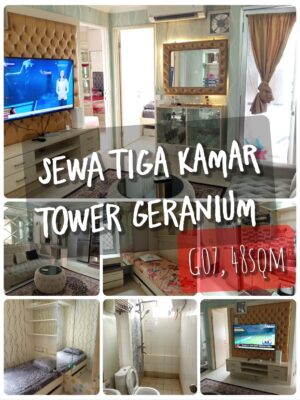 Sewa bassura city type 3BR